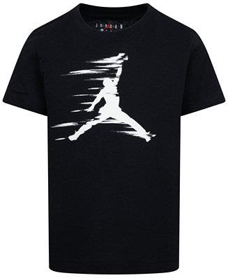 Nike Boys Mvp Motion Jump Short Sleeve Tee Black
