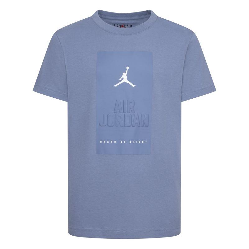 Nike Boys Jdb Pe Jumpman Banner Ss Tee Ashen Slate