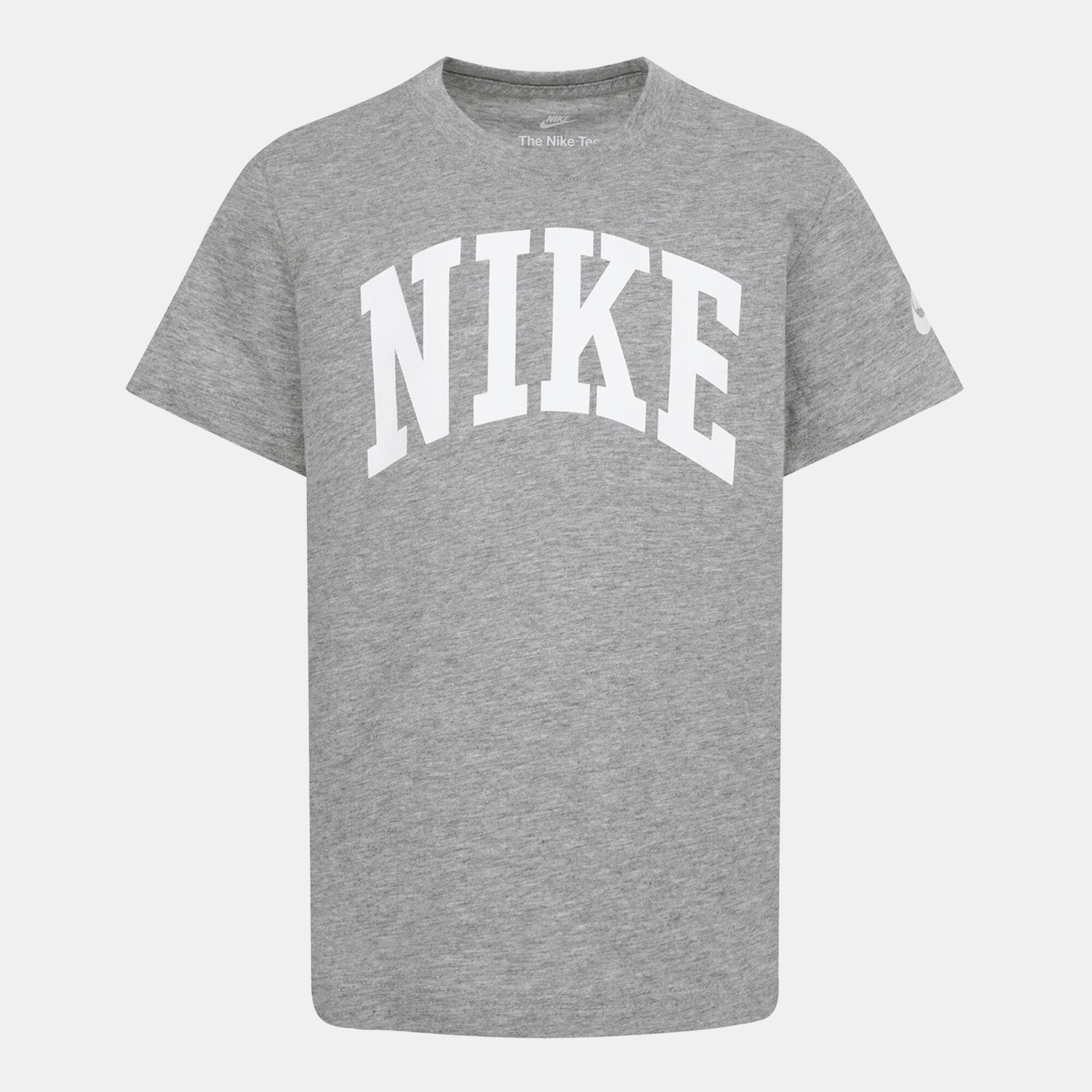 Nike Boys Seasonal Jersey Tee Grey Heather