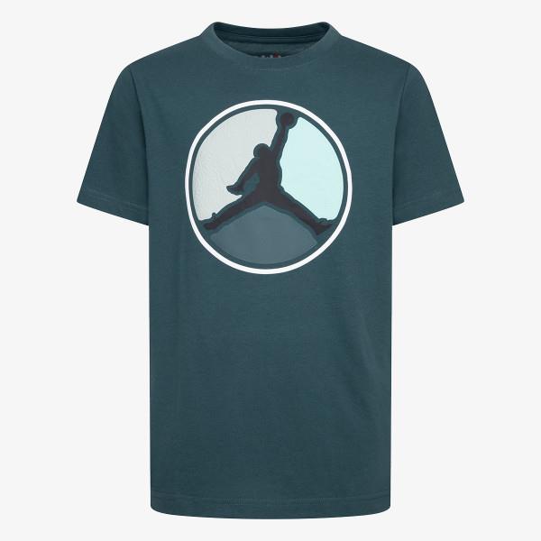 Nike Boys Jdb Air Jordan Hbr Ring Ss Tee Ox Green