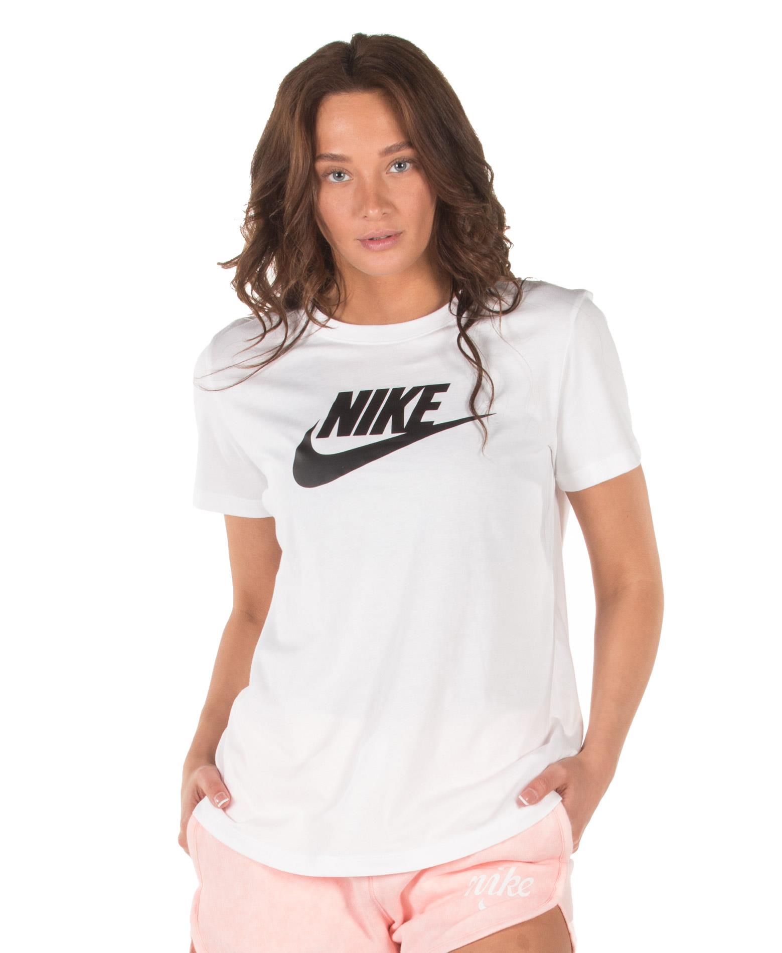 Nike Womens Essential Icon Short Sleeve Tee White