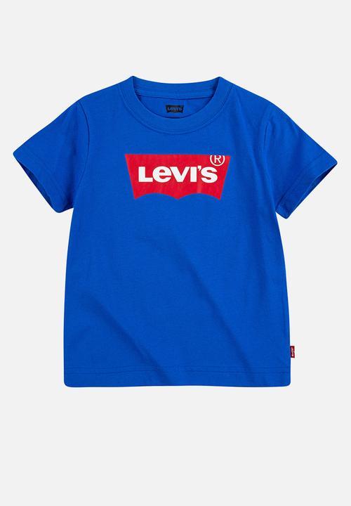 Levis Kids Batwing Short Sleeve Tee Prince Blue
