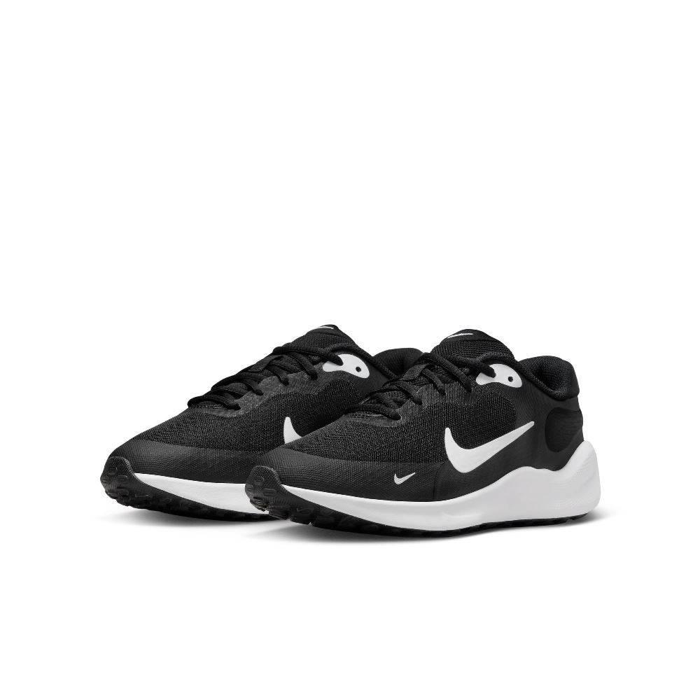 Nike Girls Revolution 7 Sneaker Black White White
