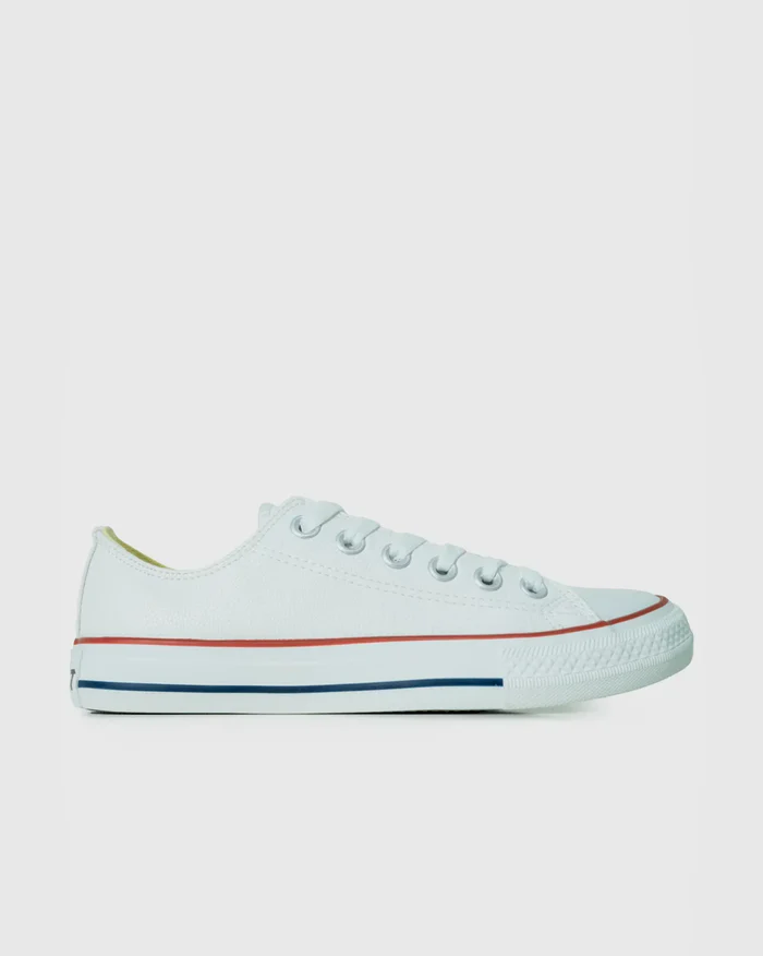 Soviet Unisex Viper 20 Vulcanised Low Cut Sneaker White
