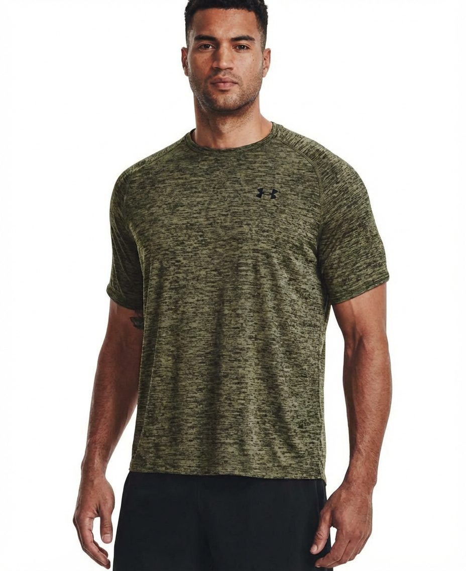 Under Armour Mens Tech 2.0 Short Sleeve Tee 390 Olive
