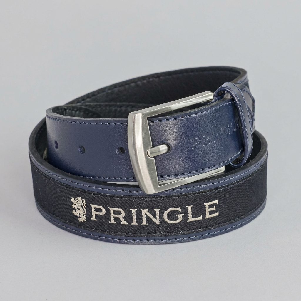 Pringle Mens Selbourne Belt Black