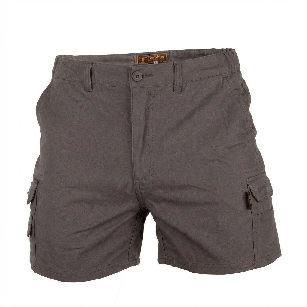Wildebees Mens 12Cm Cargo Short Olive