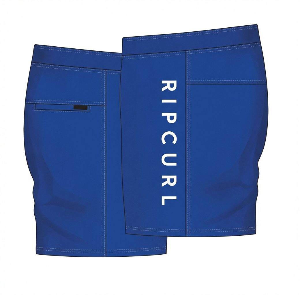 Ripcurl Mens Basic Revived Volley Short Cobalt