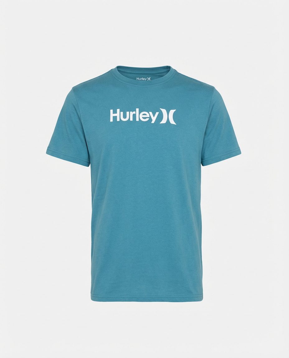 Hurley Mens One & Only Seasonal Short Sleeve Tee Wavelite