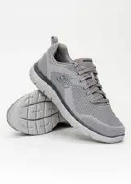 Skechers Mens Summits Sneaker Light Grey